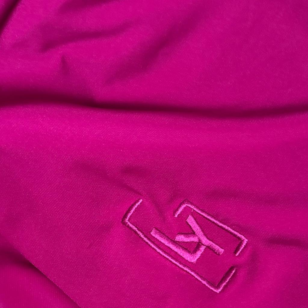 Hijab en jersey premium Fussia & Embroidery
