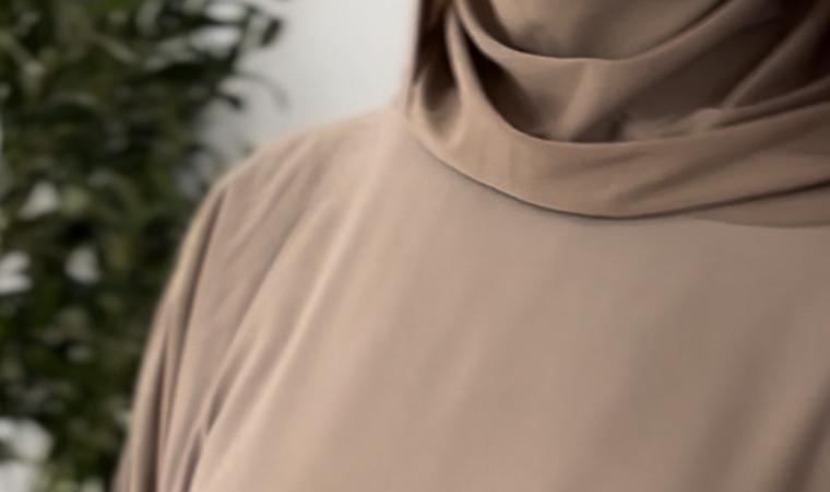 Abaya Sabr Wool peach